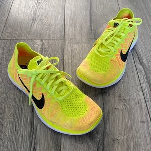 Nike Free 4.0 Flyknit running shoes 8.5